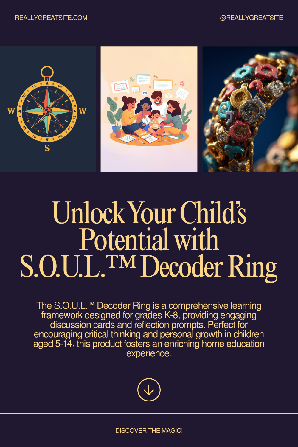 S.O.U.L.™ Decoder Ring — Weekly Learning Rhythm Guide for Homeschool Families (Ages 5-18)