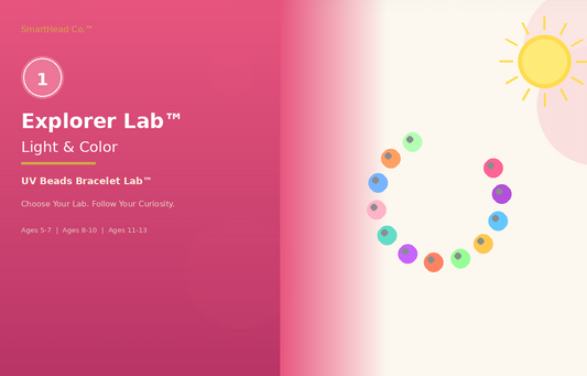 Explorer Lab™ — Light & Color (UV Beads Bracelet Lab) (STEM.DELUX)