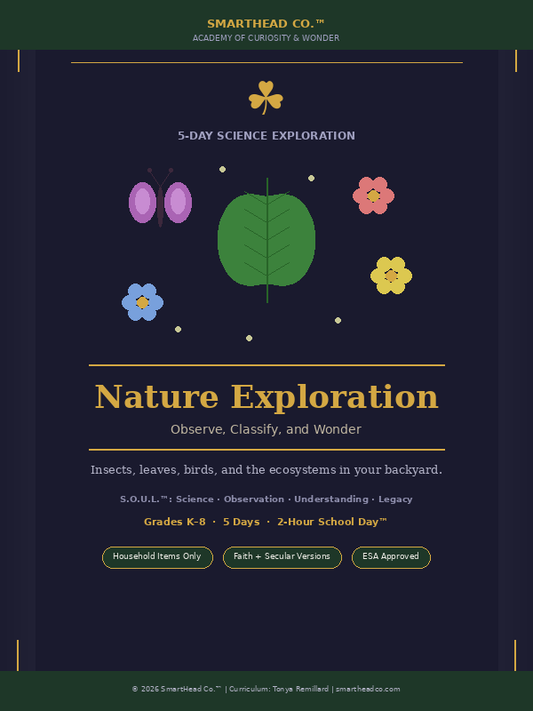 Nature Exploration Week™ | SmartHead 5-Day Science Exploration (Ages 5–13)